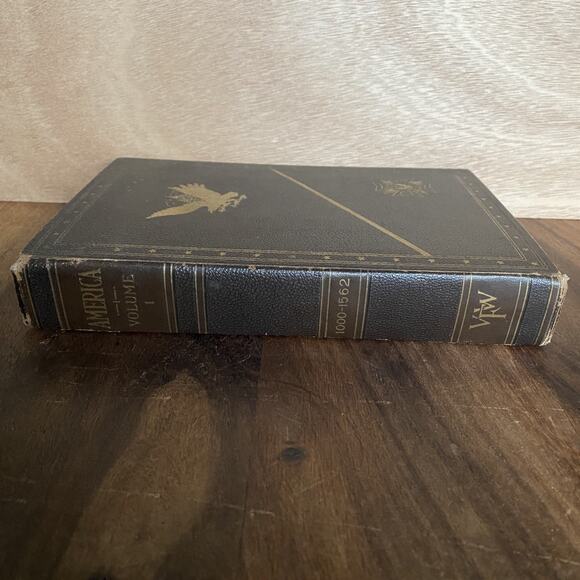 Vintage 1925 America Great Crises Our History Discovery 1000-1562 Volume 1 Book - Picture 3 of 6